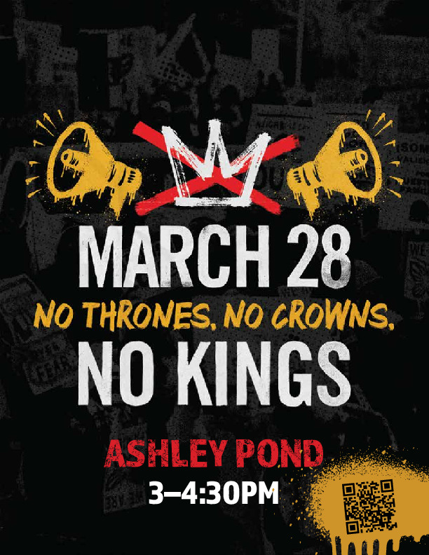 No Kings flyer